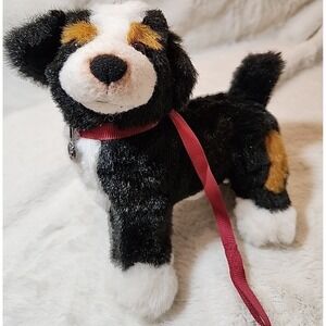 American Girl Service Dog Sprocket Leash Collar Tag RETIRED plush stuffed animal